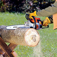 STIHL MS 180 С-BE Бензопила STIHL, шина R 35см, цепь 63PS 11302000479, Бензопилы для бытового использования Штиль